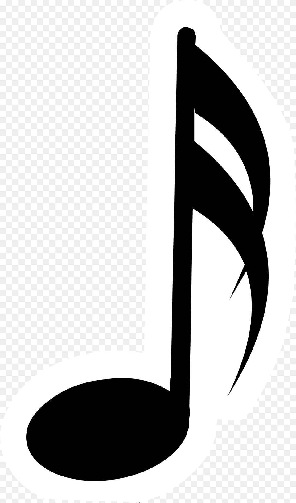 Music Notes Music Notes Symbols, Stencil Free Png Download