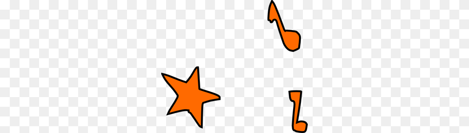Music Notes Star Clip Arts For Web, Star Symbol, Symbol, Animal, Fish Png