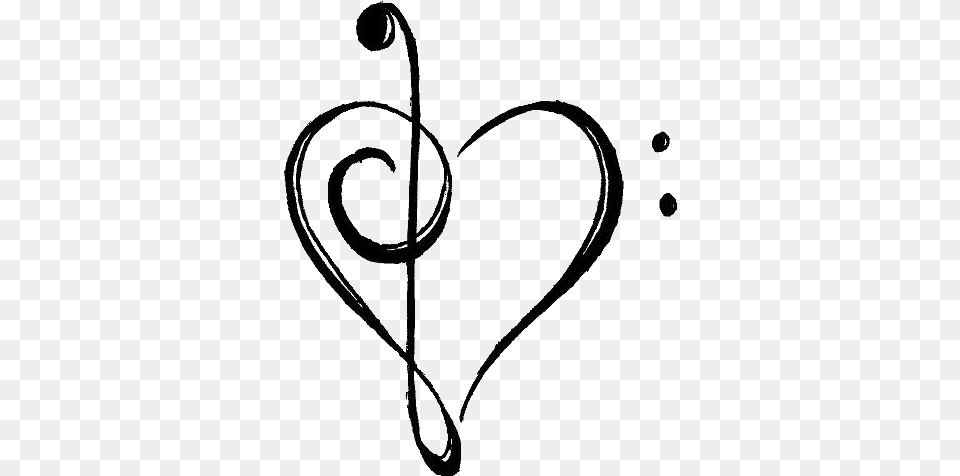 Music Notes Transparent Clipart Panda Clipart Music Note, Heart Png