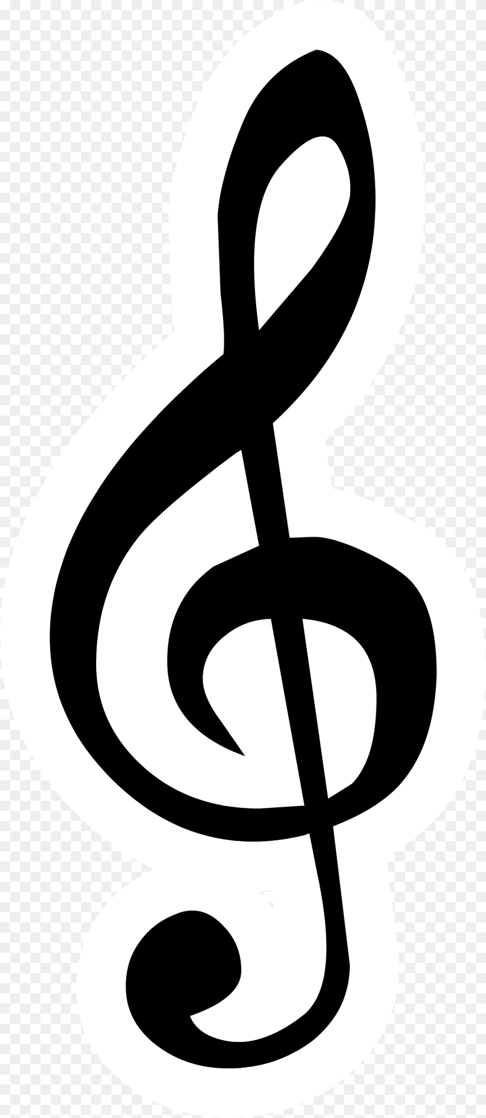 Music Notes Transparent Web Icons Clip Art Treble Clef Symbol, Alphabet, Ampersand, Text, Number Png Image