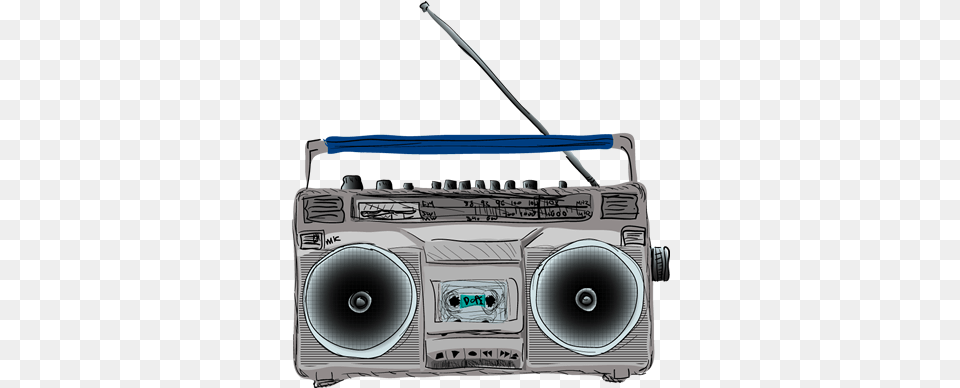 Music Player Boombox, Electronics, Cassette Player, Stereo Png