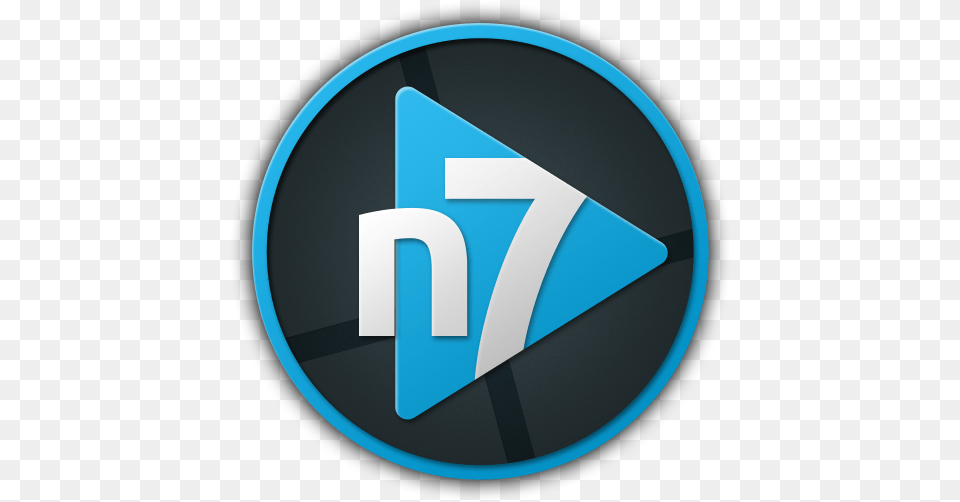 Music Player N 7 Logo, Symbol, Disk, Text Free Png