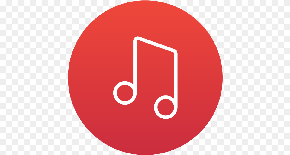 Music Player Sound Icon Gradient Ui, Sign, Symbol, Disk, Text Free Png Download