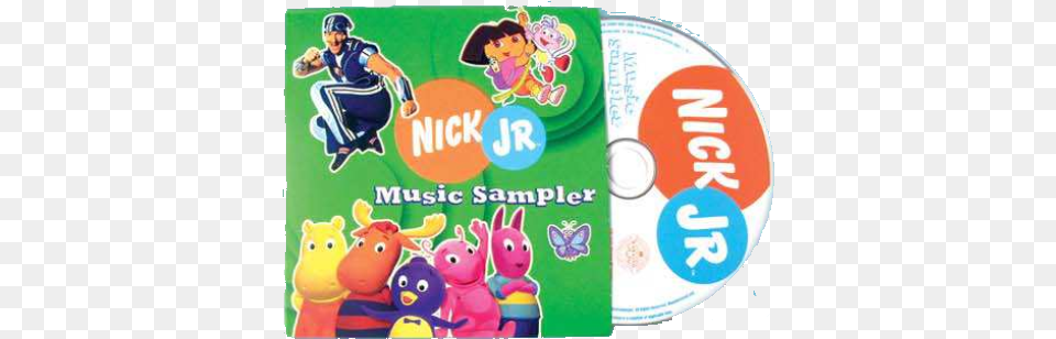 Music Sample Nick Jr Music Sampler, Helmet, Disk, Person, Dvd Png