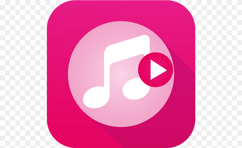 Music Sound Player Music Note Iphone Ipad Ios Icon Graphic Design, Disk, Text Free Png