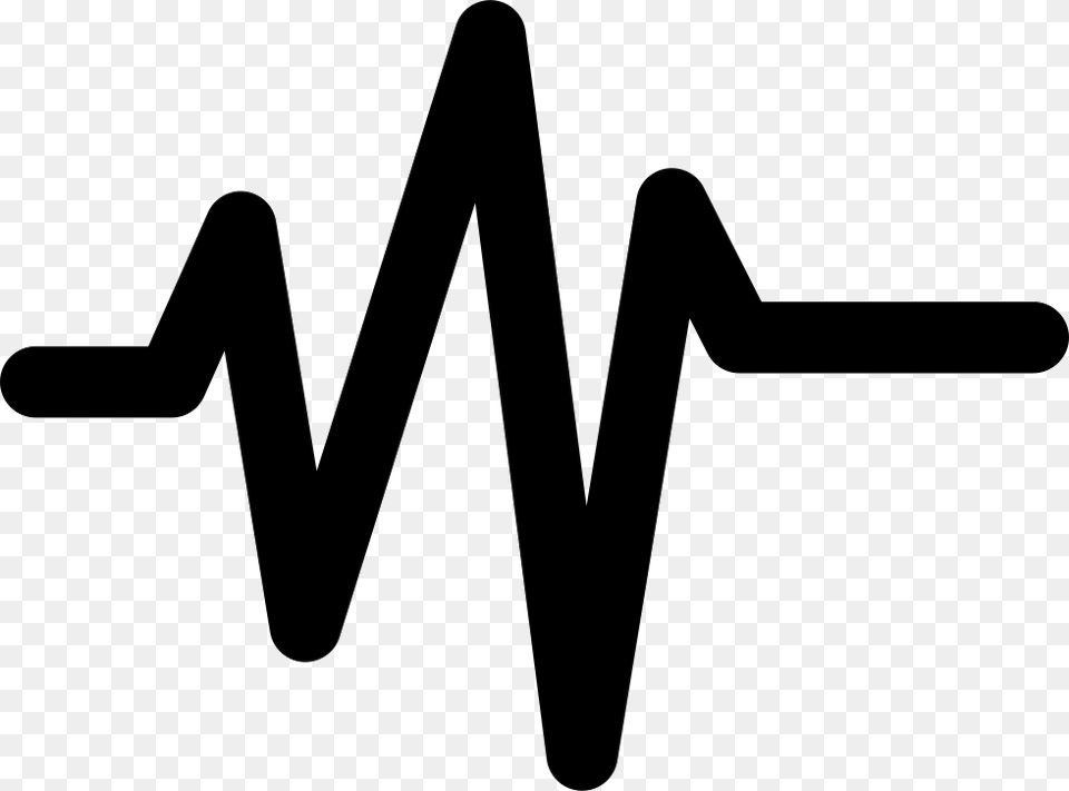 Music Sound Wave Line Icon Free Download, Symbol, Logo, Sign, Cross Png Image