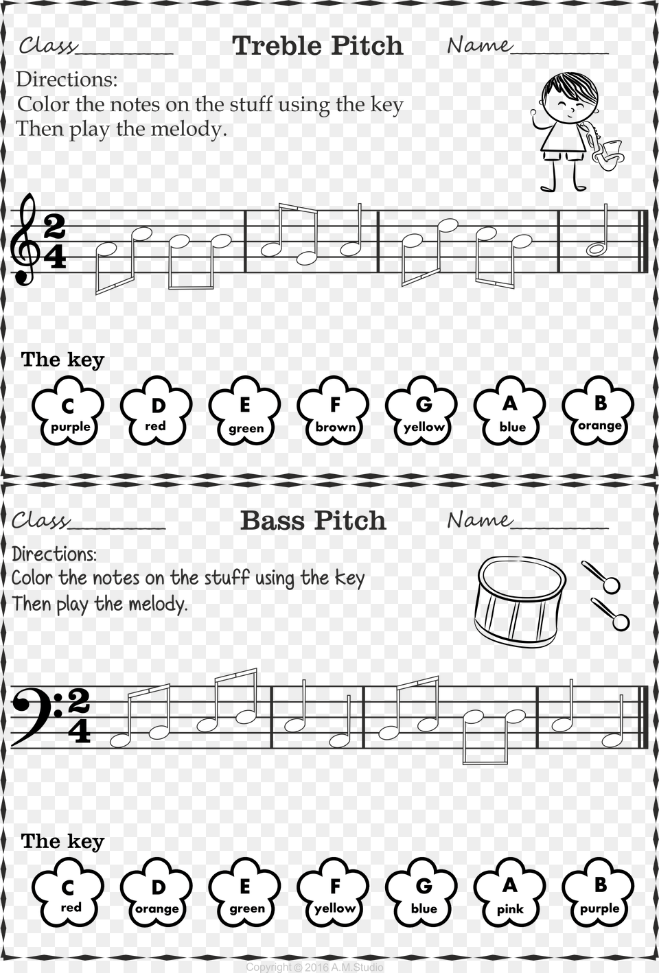 Music Staff Colouring Activity, Baby, Person, Book, Comics Free Png