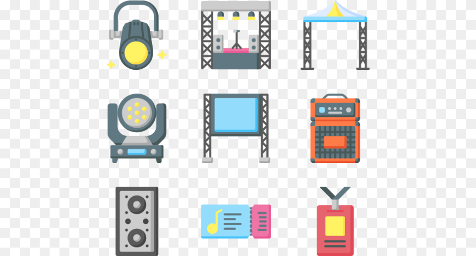 Music Stage Icon, Electronics Free Png Download