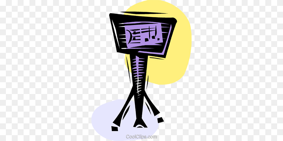 Music Stand And Music Sheet Royalty Vector Clip Art Free Png Download