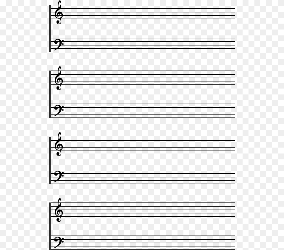 Music Staves Printable Gse Bookbinder Co Printable Full, Gray Png Image