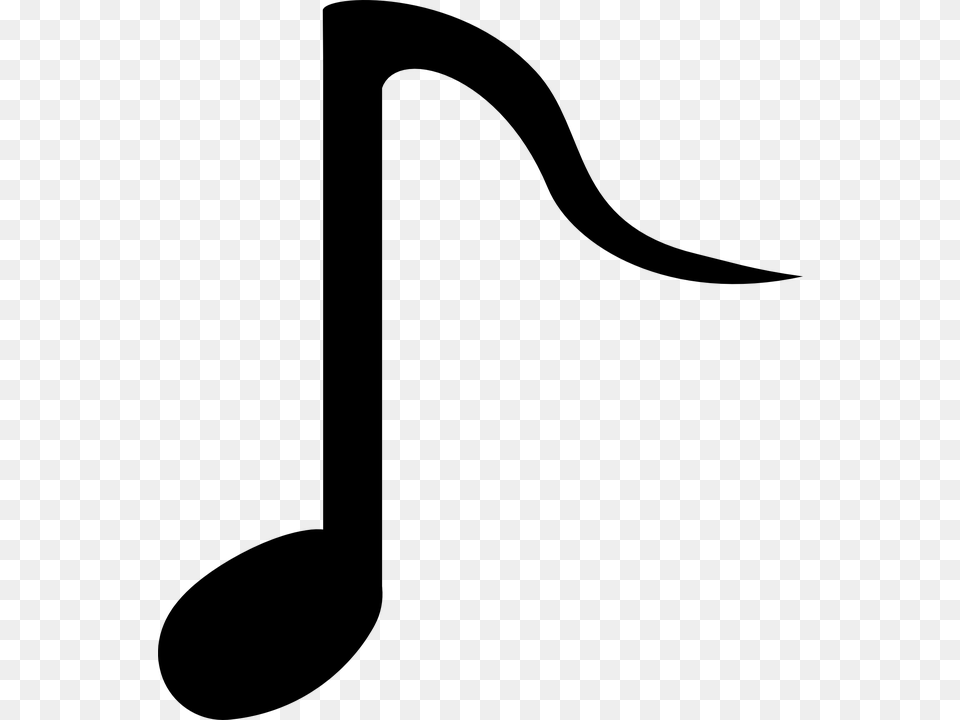 Music Symbol Vector, Gray Free Png Download