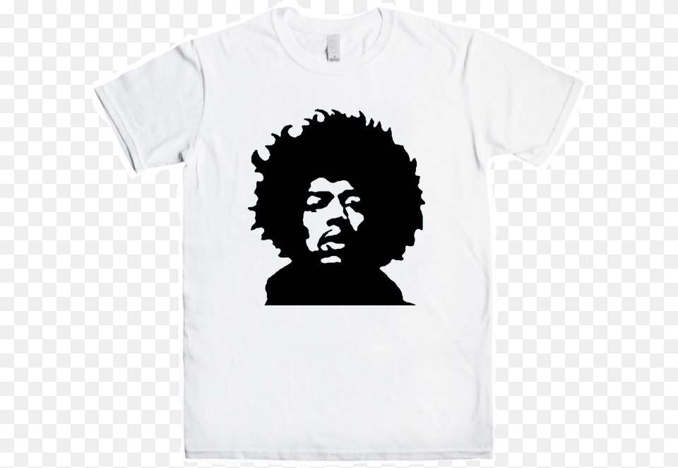 Music Tshirts Jimi Hendrix Conform Clothes Jimi Hendrix Black And White, Clothing, T-shirt, Person, Face Free Transparent Png