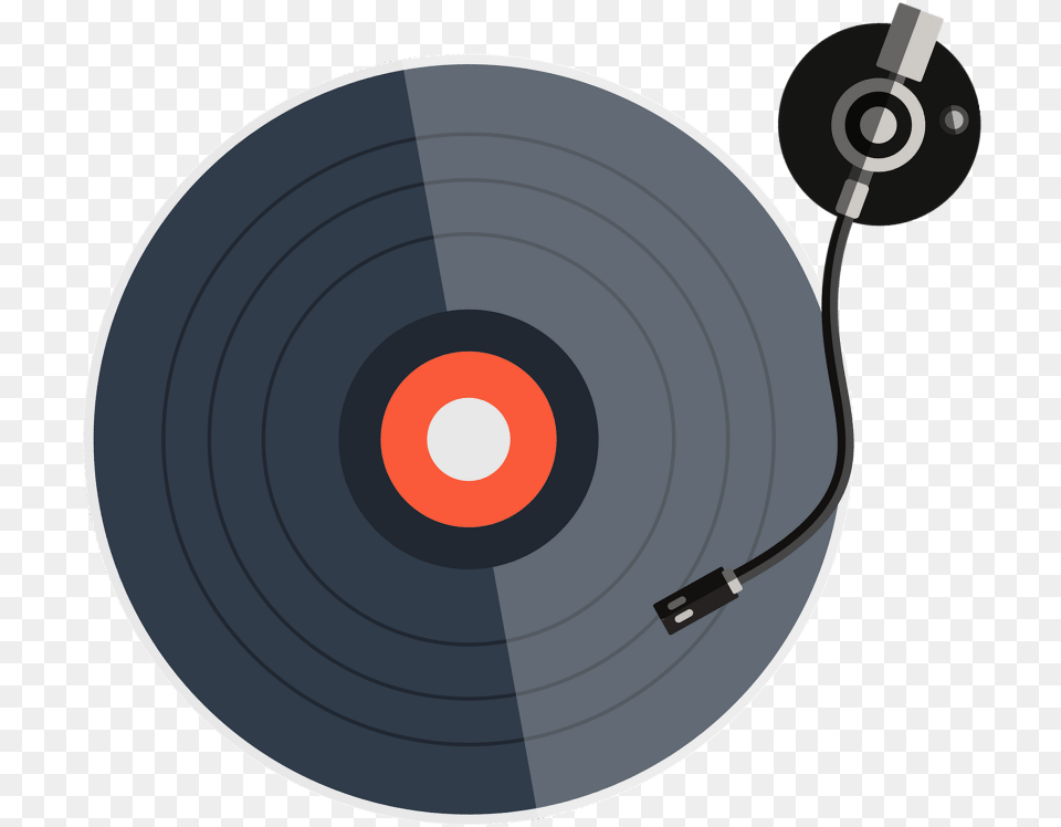 Music Turn Table Record Player Player Record Old Circle, Disk Free Transparent Png