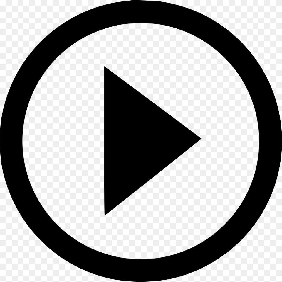 Music Video Play Function Icon Triangle, Symbol Free Png Download