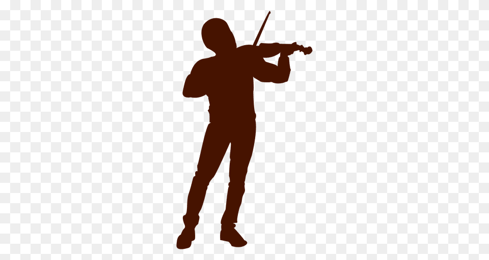 Music Violin Musician Silhouette, Person, Musical Instrument Free Transparent Png
