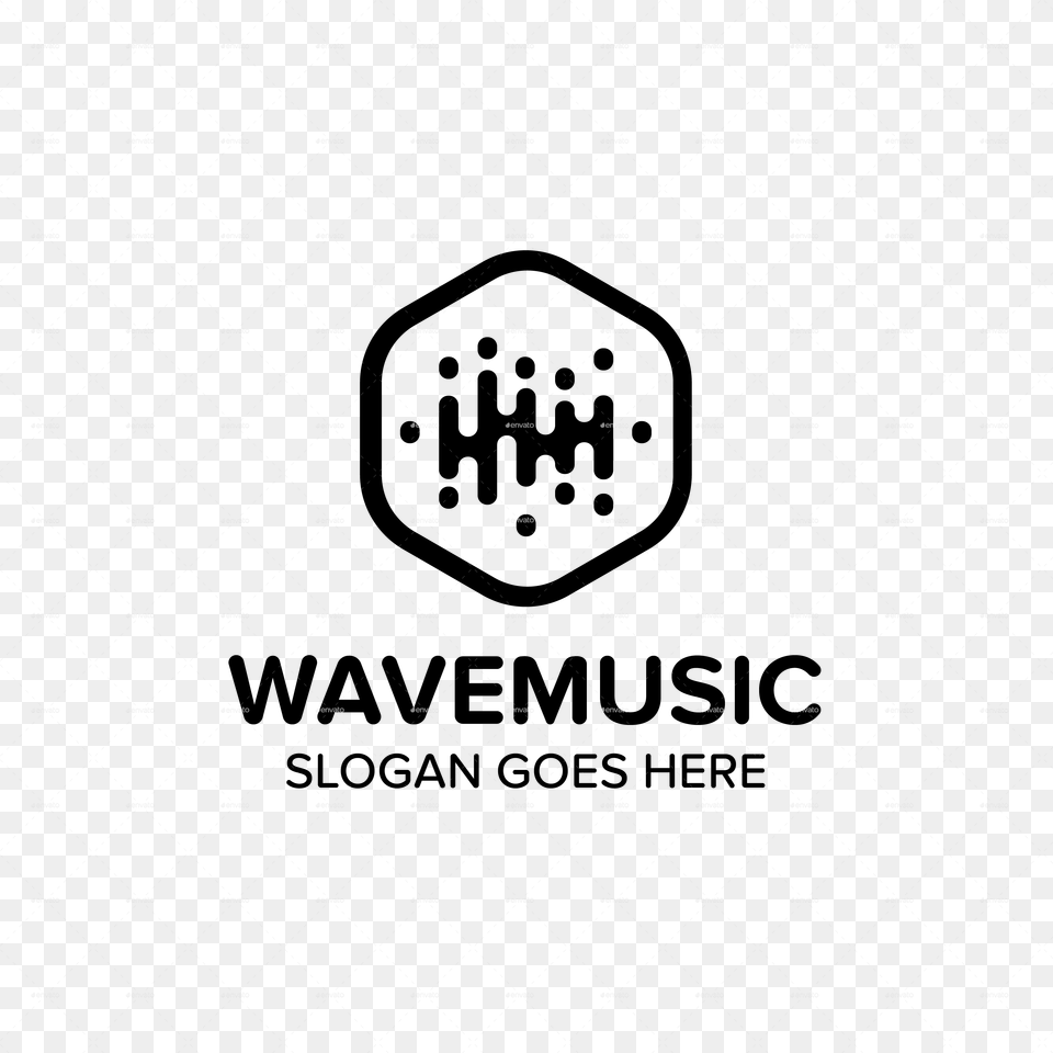 Music Wave Logo, Pattern Free Png
