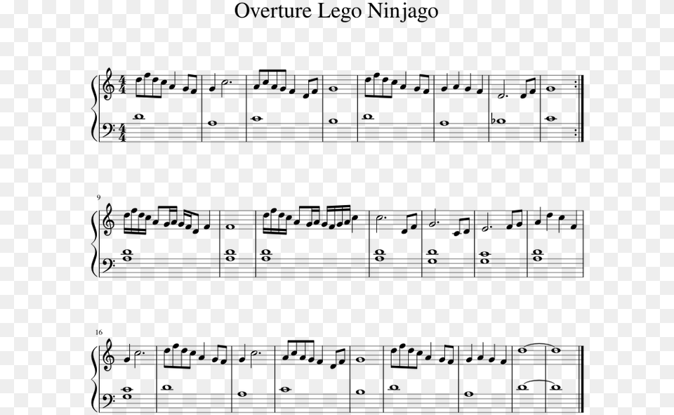 Musica De Ninjago, Gray Png Image