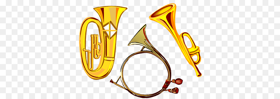 Musical Musical Instrument, Brass Section, Horn, Flugelhorn Free Png Download