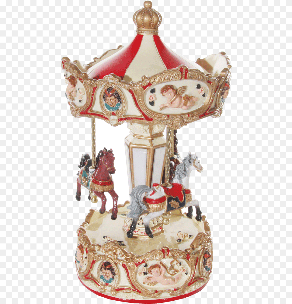 Musical Carousel Child Carousel, Play, Amusement Park, Person, Animal Free Png