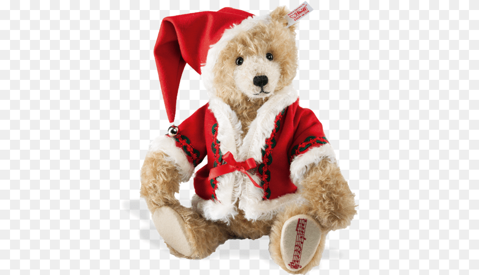 Musical Christmas Teddy Bear Cinnamon Christmas Teddy Bear, Teddy Bear, Toy, Plush Png Image