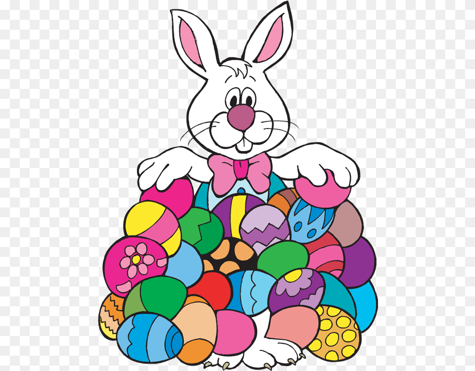 Musical Clipart Easter For Easter Bunny And Eggs Clipart, Animal, Mammal, Rabbit, Food Free Transparent Png
