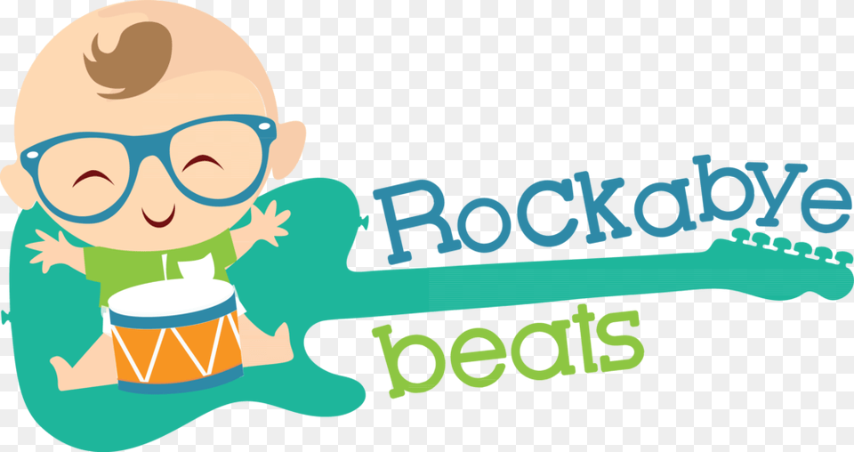 Musical Clipart Music Appreciation Rockabye Beats Rockabye Beats, Baby, Person, Face, Head Png Image