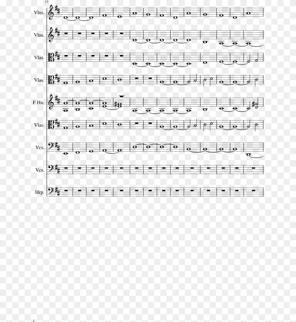 Musical Composition, Gray Free Png Download