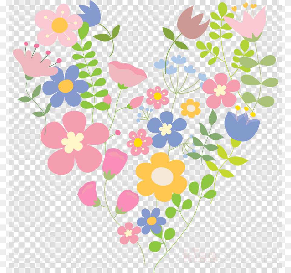 Musical Composition Clipart Floral Design Flower Pattern Musical Composition, Anemone, Plant, Art, Floral Design Free Png
