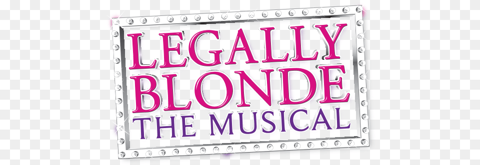 Musical Dark Horse Logo Download Logo Icon Svg Legally Blonde The Musical, License Plate, Transportation, Vehicle, Text Free Transparent Png