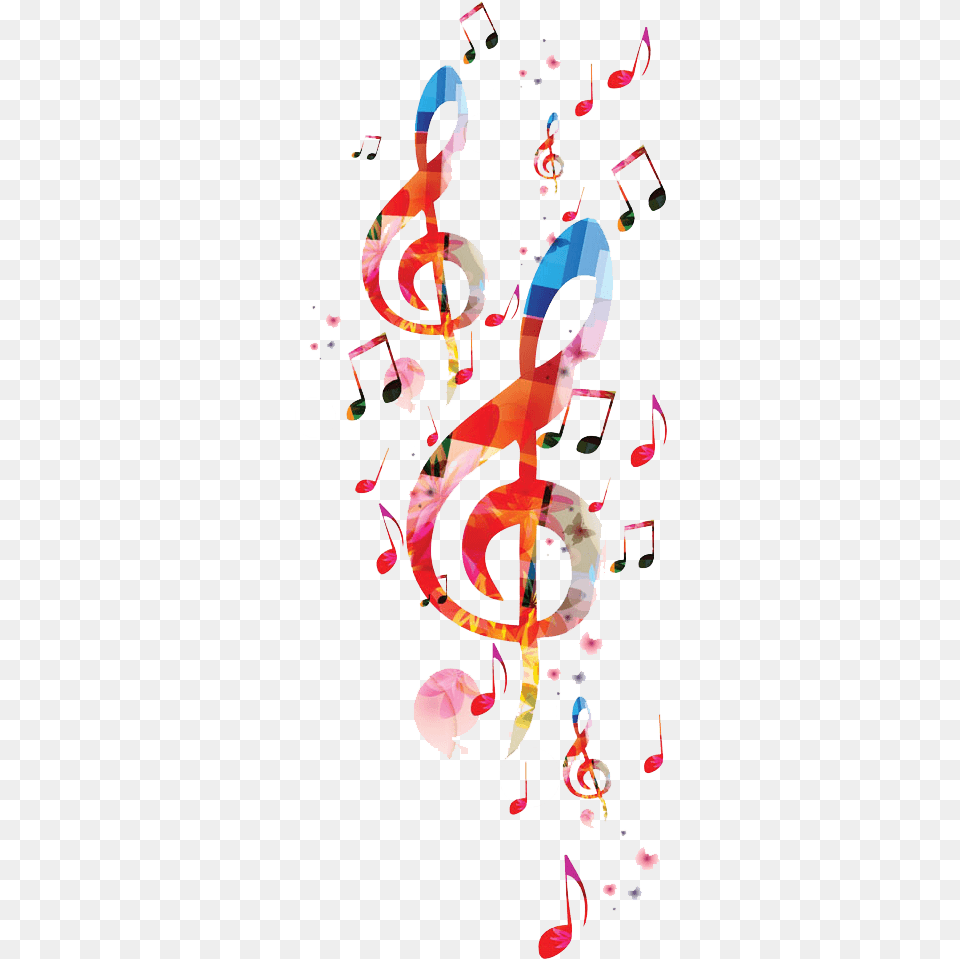 Musical Elements Note Black And White White Music Notes Background, Art, Graphics, Paper, Confetti Png