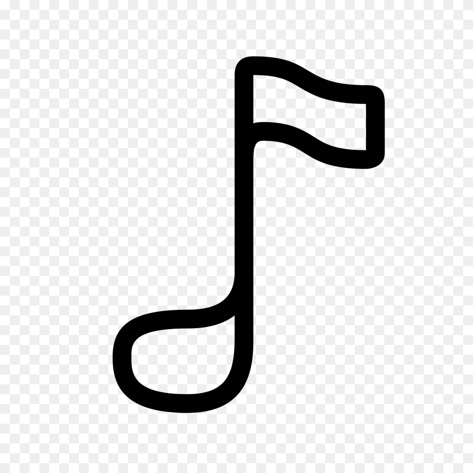 Musical Icon, Gray Free Transparent Png