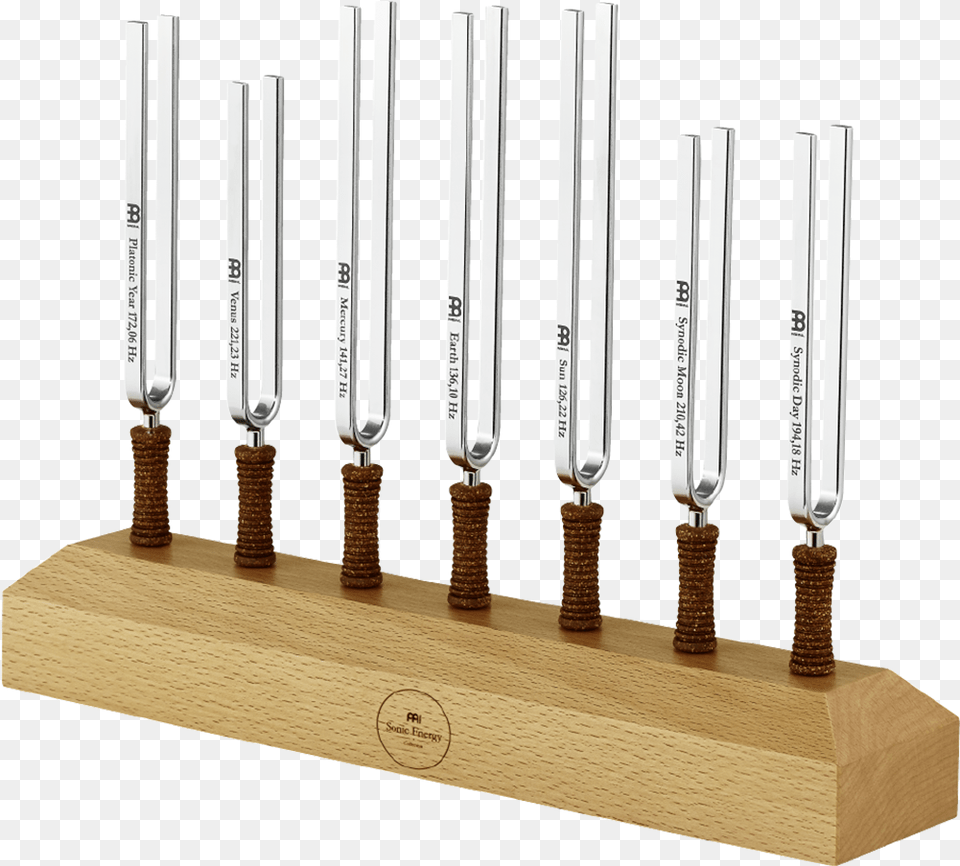 Musical Instruments Mingci 7 Chakras 1 Meinl Tuning Fork Set, Cutlery Free Transparent Png