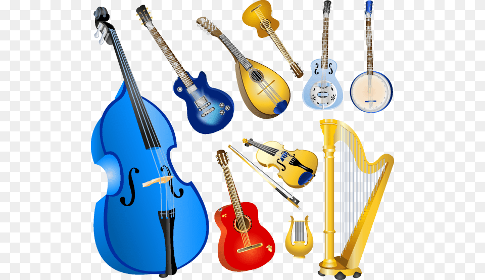 Musical Instruments Vector Free, Guitar, Musical Instrument Png Image