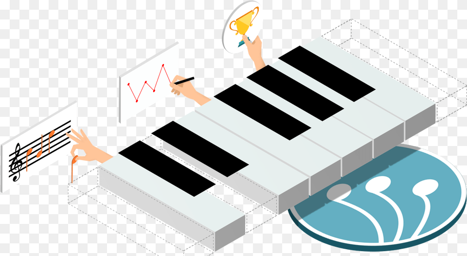 Musical Keyboard, Person Png Image