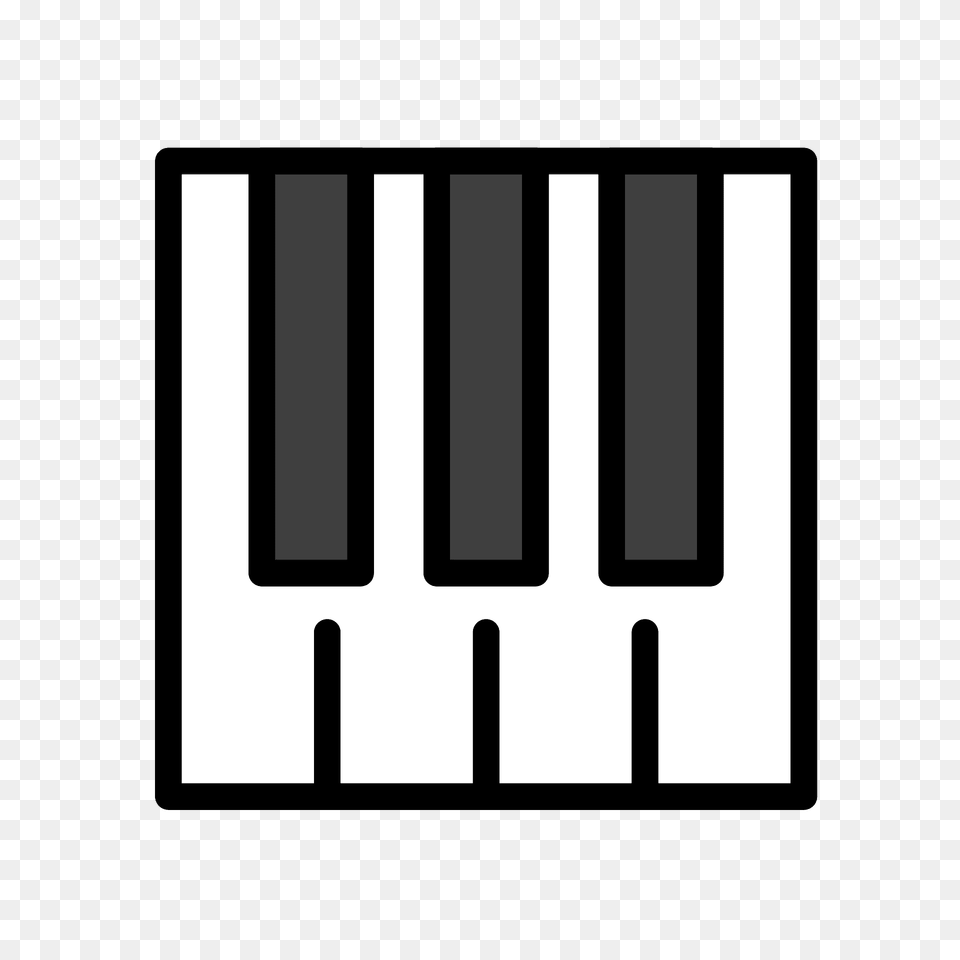 Musical Keyboard Emoji Clipart, Blackboard Free Png