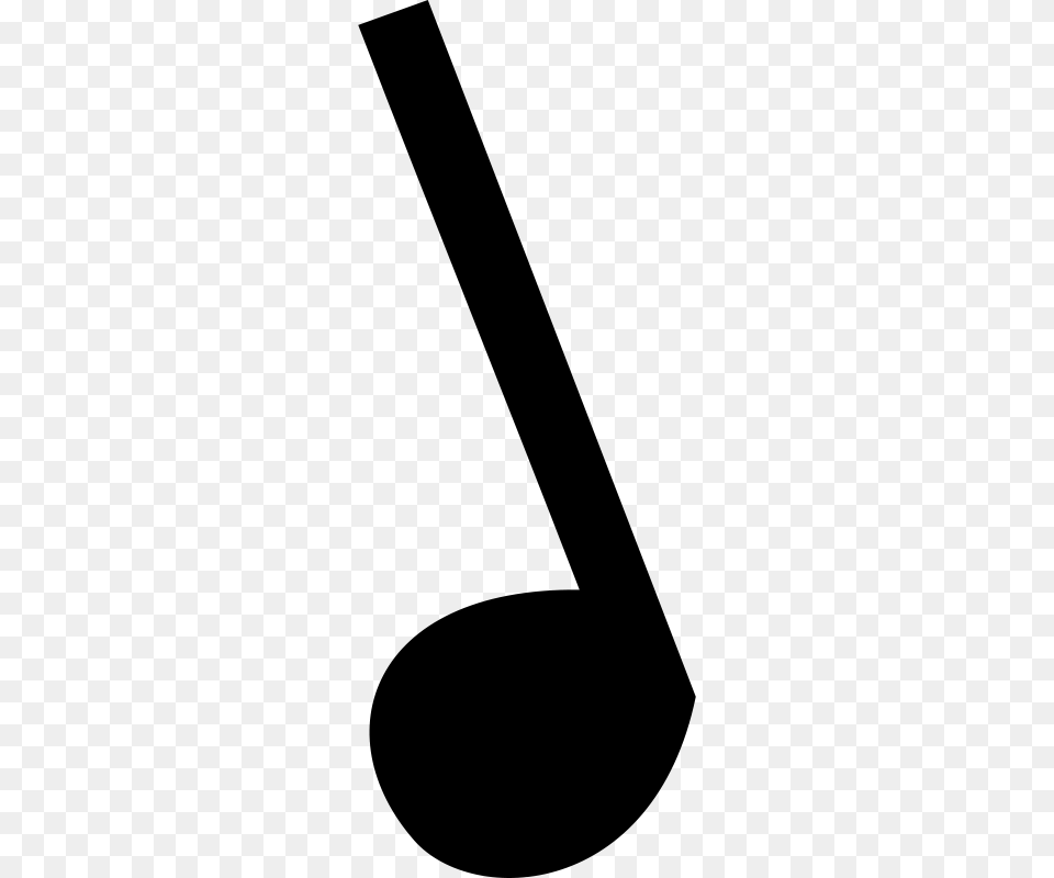 Musical Note 1 Dennis B, Gray Free Transparent Png