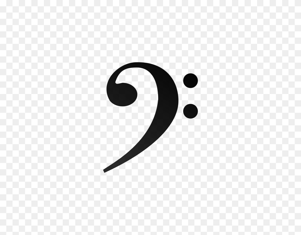 Musical Note Clef Musical Theatre Musical Notation Bass, Gray Free Transparent Png