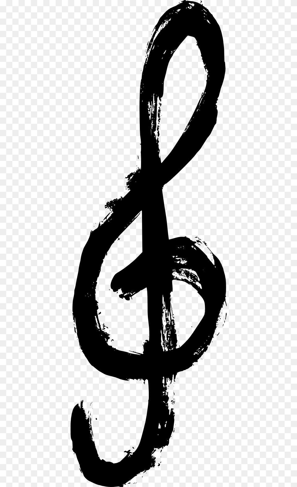 Musical Note Grunge Clip Art Music Symbols Transparent Background, Alphabet, Ampersand, Symbol, Text Free Png Download