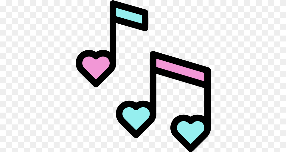 Musical Note Icon Heart Music Note Clipart Png