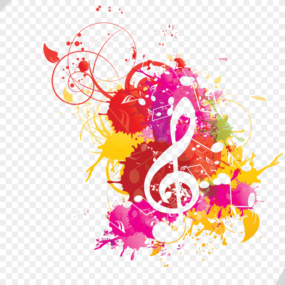 Musical Note Watercolor Painting Musical Notation Watercolor Music Notes, Art, Floral Design, Graphics, Pattern Png