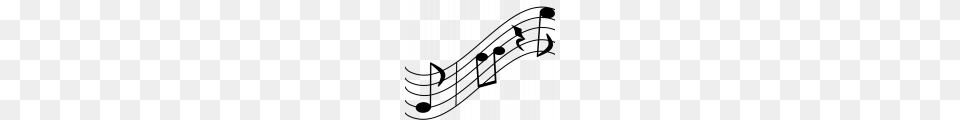 Musical Notes, Gray Free Transparent Png