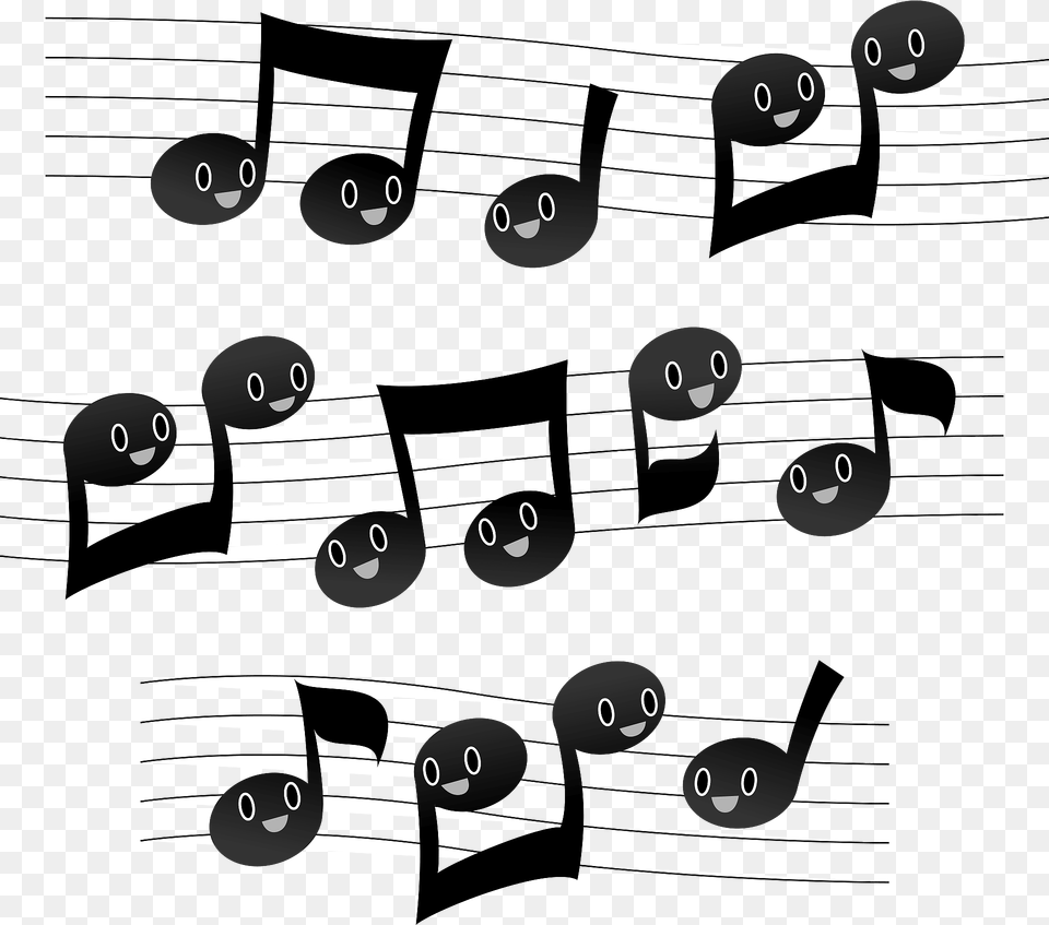 Musical Notes Clipart, Art, Text, Symbol, Number Free Png