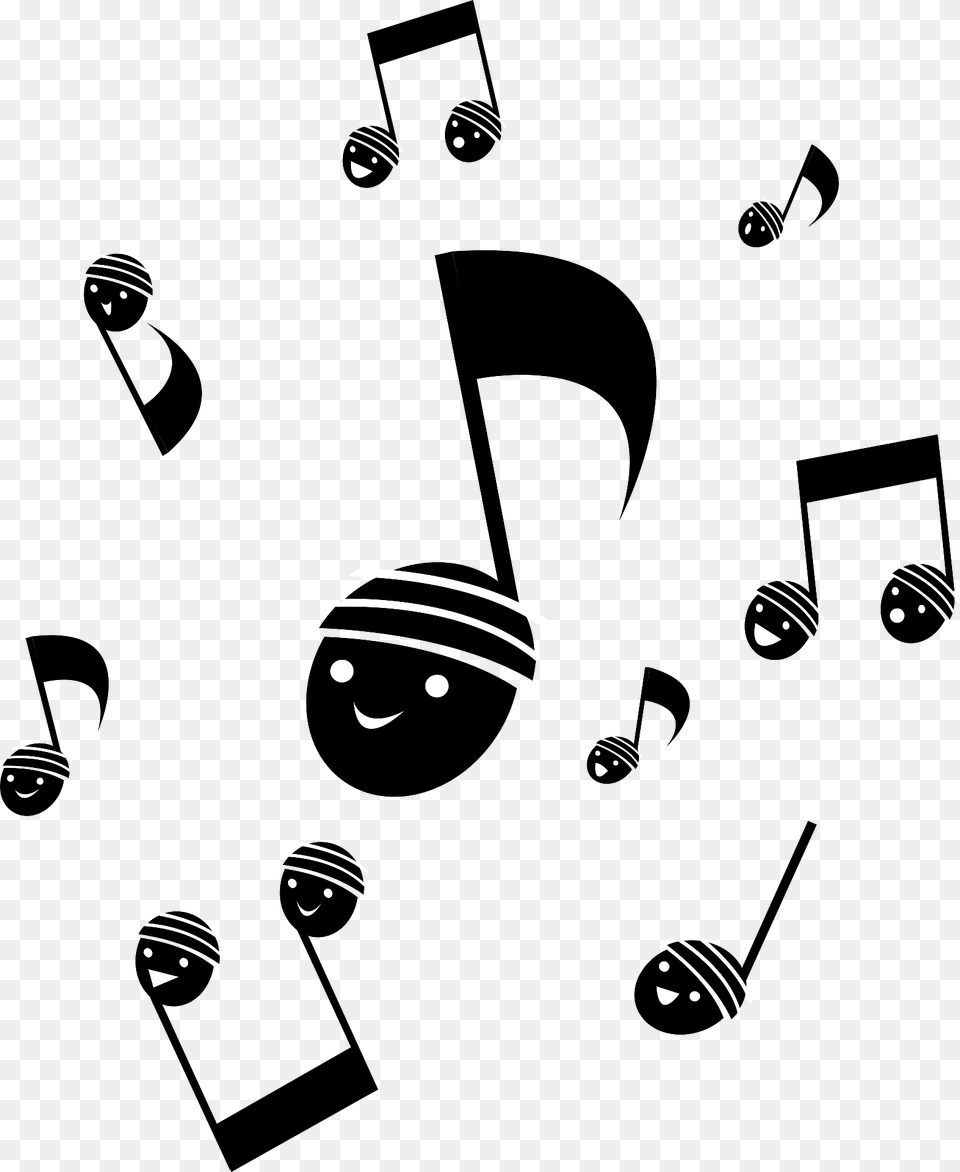 Musical Notes Clipart, People, Person Png