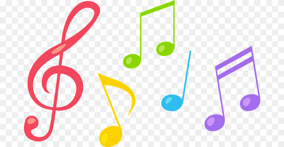 Musical Notes Colorful Clipart, Croquet, Sport, Text, Art Png