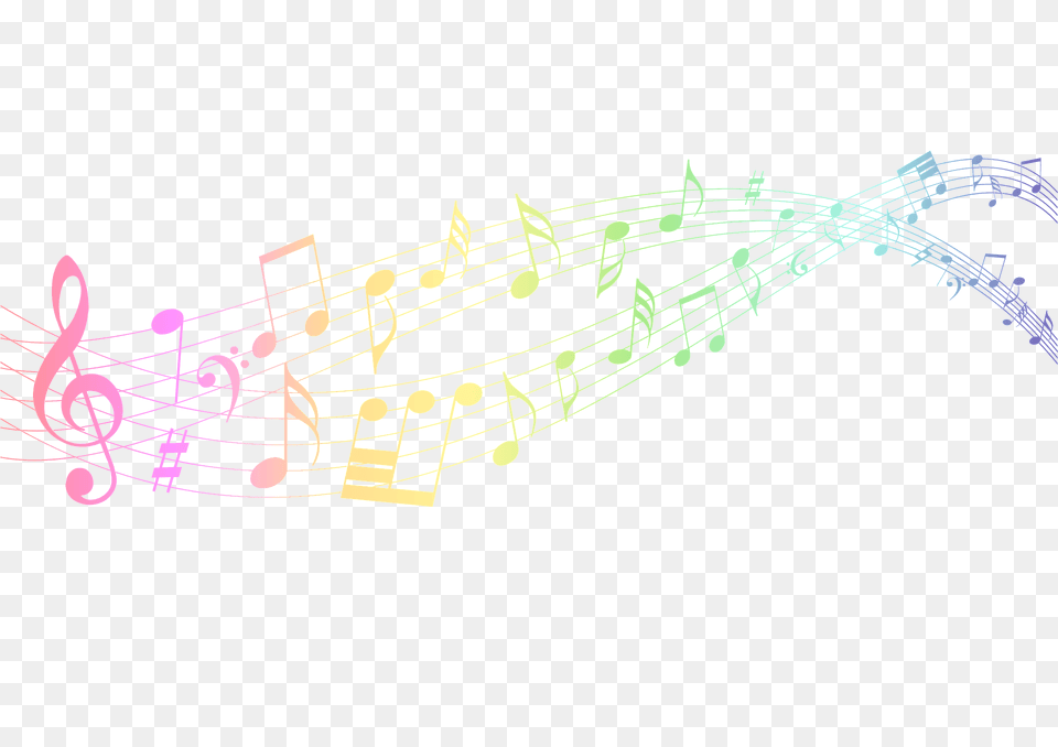 Musical Notes Colorful Clipart, Cad Diagram, Diagram, Dynamite, Weapon Png