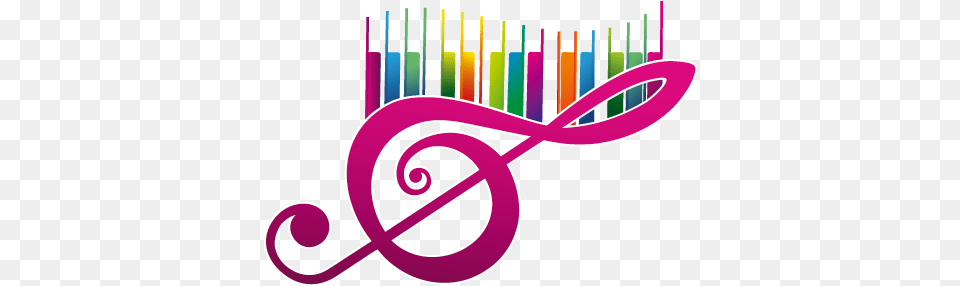 Musical Notes Colorful Design Music Symbols Wall Art, Graphics, Dynamite, Weapon Free Transparent Png