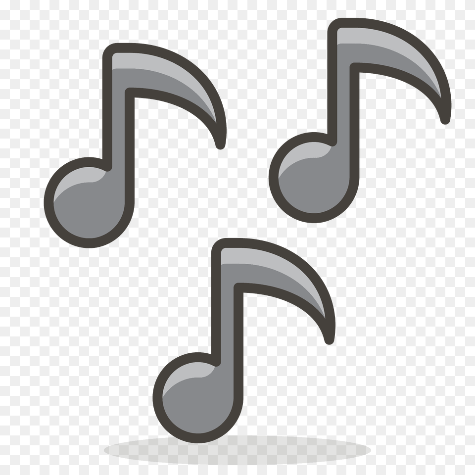 Musical Notes Emoji Clipart, Number, Symbol, Text, Smoke Pipe Free Png Download