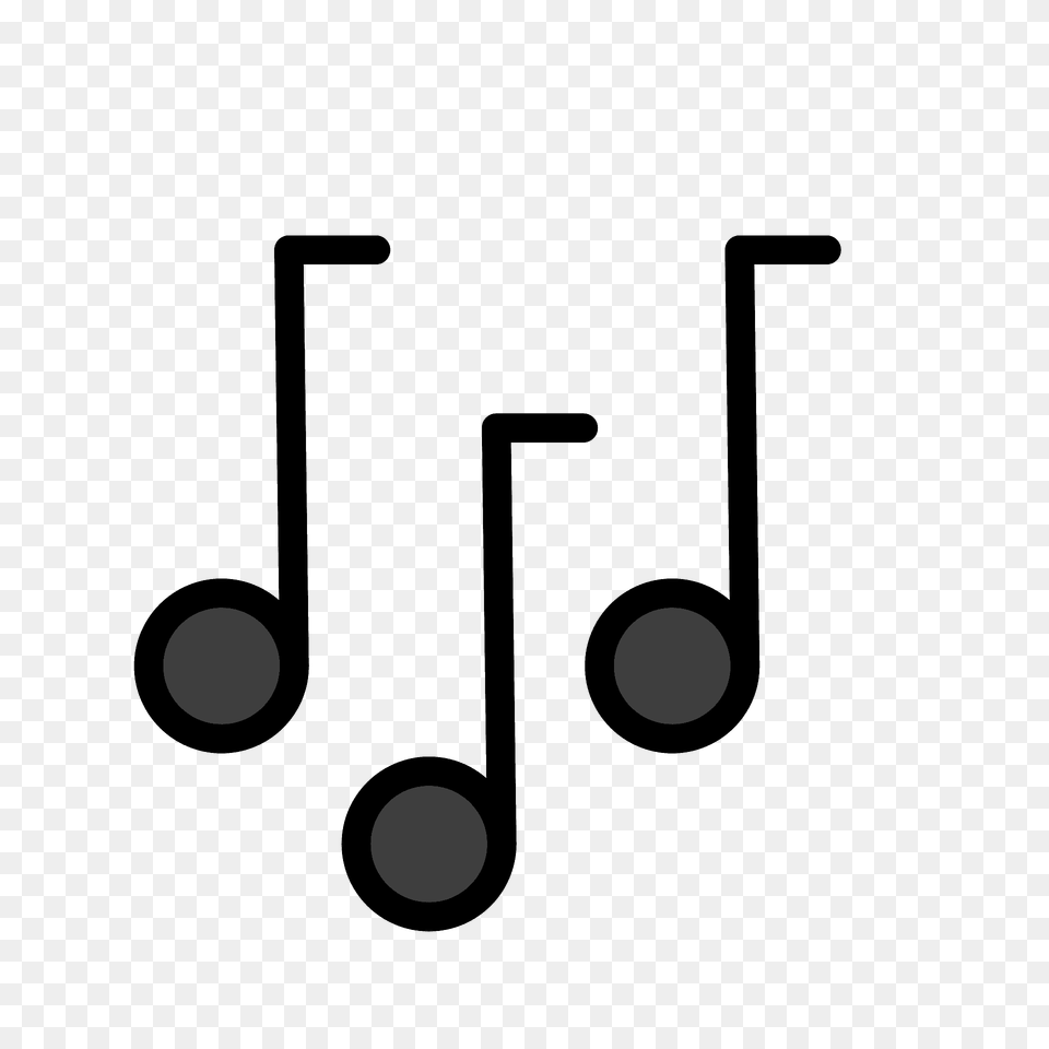 Musical Notes Emoji Clipart Free Png Download