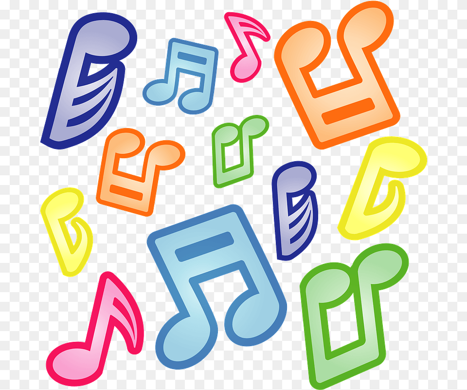 Musical Notes Sound Clipart Free Download Transparent Sound Clipart, Text, Number, Symbol Png