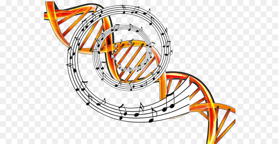Musical Notes Swirl, Amusement Park, Fun, Roller Coaster, Bicycle Free Png Download